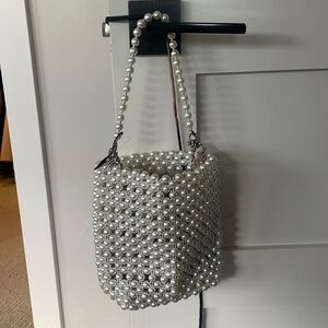 Zara pearl bag